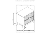 224711Q-S5 Brookmead 5-piece Queen Bedroom Set Black