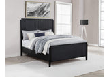 224711Q Brookmead Wood Queen Panel Bed Black