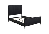 Brookmead Wood Queen Panel Bed Black