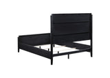 224711Q Brookmead Wood Queen Panel Bed Black