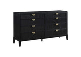 224713 Brookmead 8-drawer Dresser Black