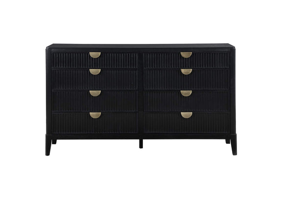224713 Brookmead 8-drawer Dresser Black