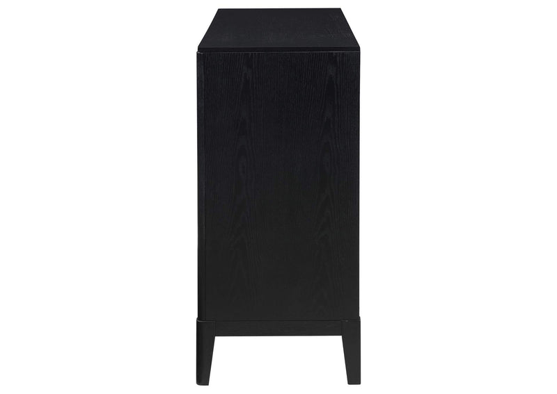 224713 Brookmead 8-drawer Dresser Black