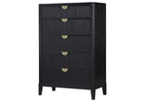 224715 Brookmead 5-drawer Bedroom Chest Black