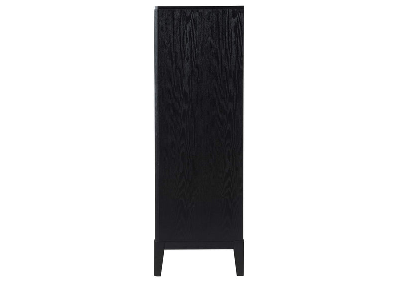 224715 Brookmead 5-drawer Bedroom Chest Black