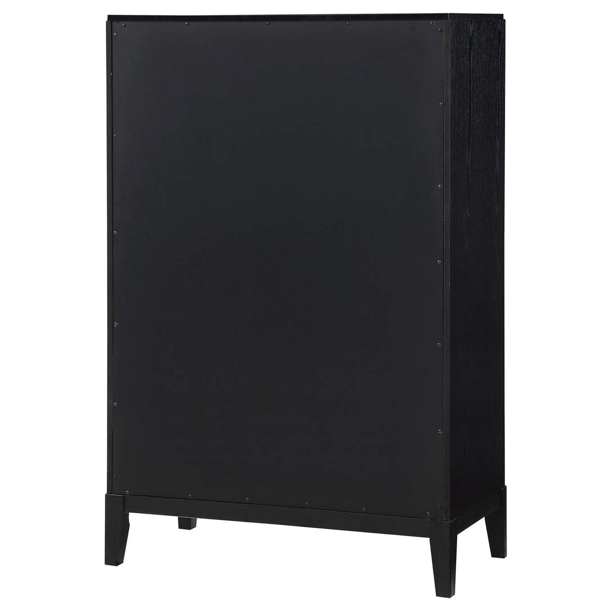 224715 Brookmead 5-drawer Bedroom Chest Black