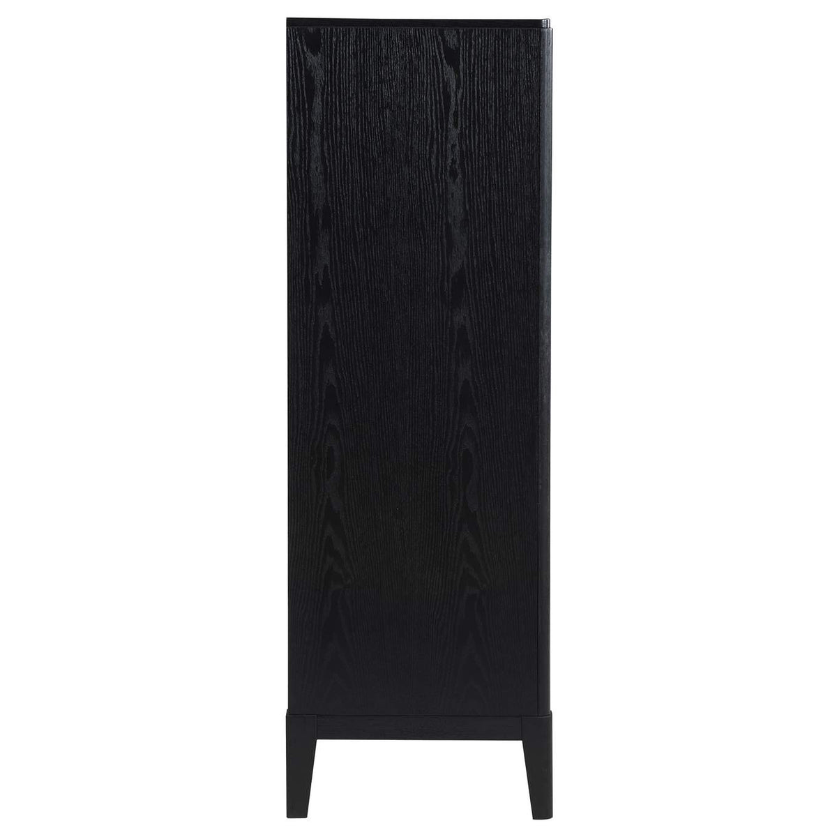224715 Brookmead 5-drawer Bedroom Chest Black
