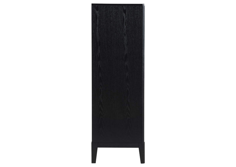 224715 Brookmead 5-drawer Bedroom Chest Black