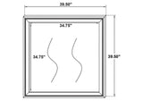 224731Q-S5 Lucia 5-piece Queen Bedroom Set Beige and White