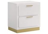 224771KW-S4 Caraway 4-piece California King Bedroom Set White