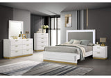 Caraway 5-piece California King Bedroom Set White