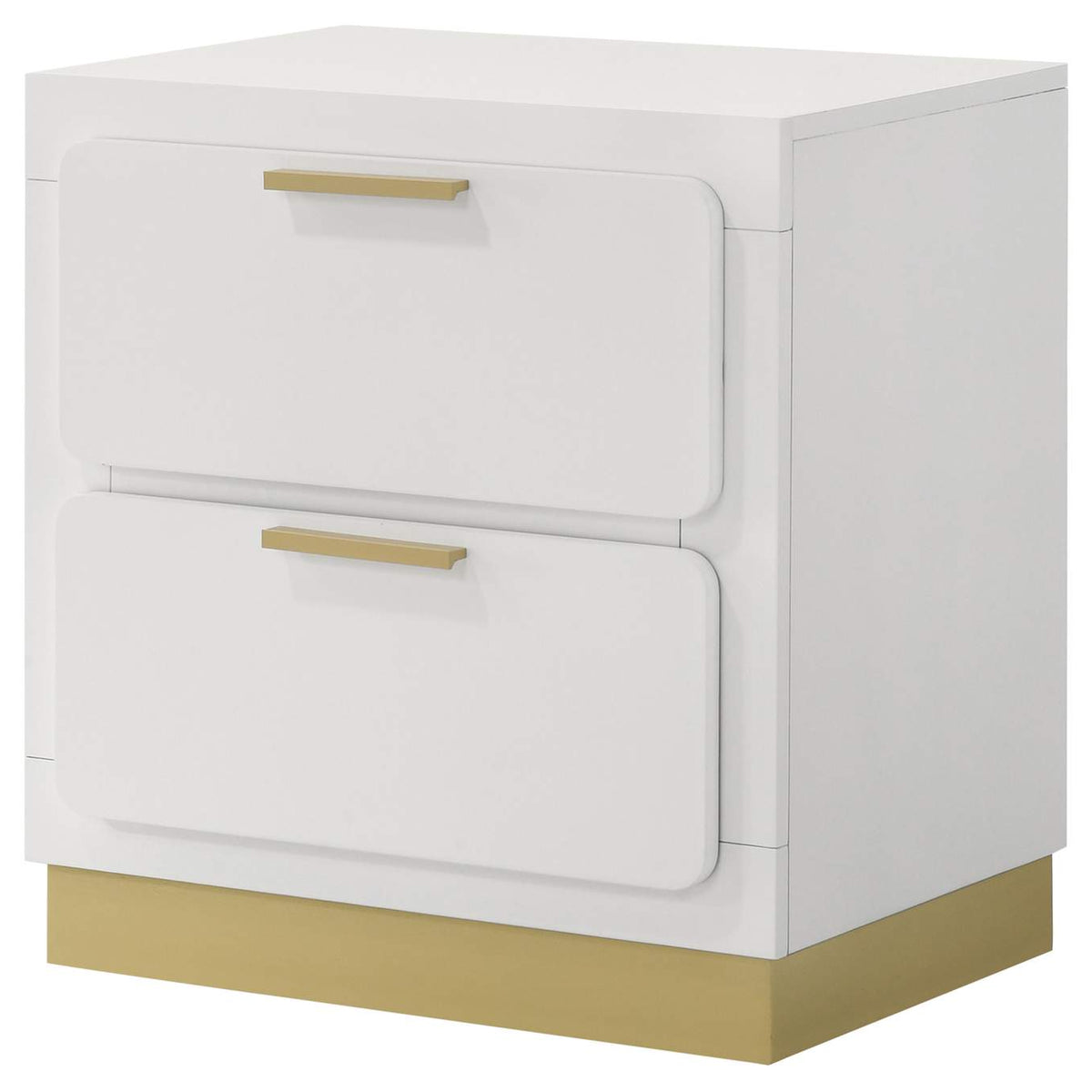 224772 Caraway 2-drawer Nightstand White