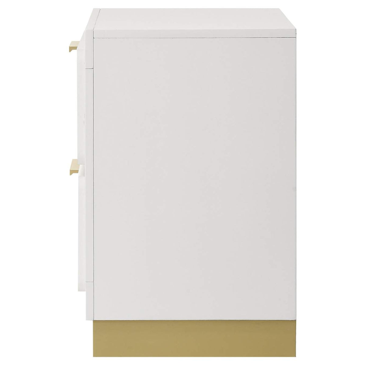 224772 Caraway 2-drawer Nightstand White