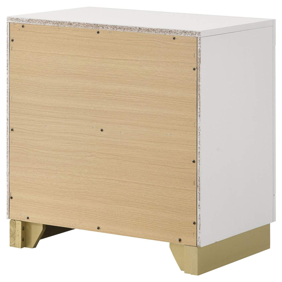 224772 Caraway 2-drawer Nightstand White