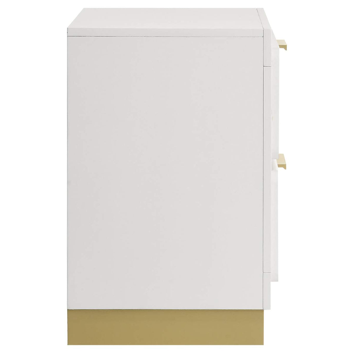 224772 Caraway 2-drawer Nightstand White