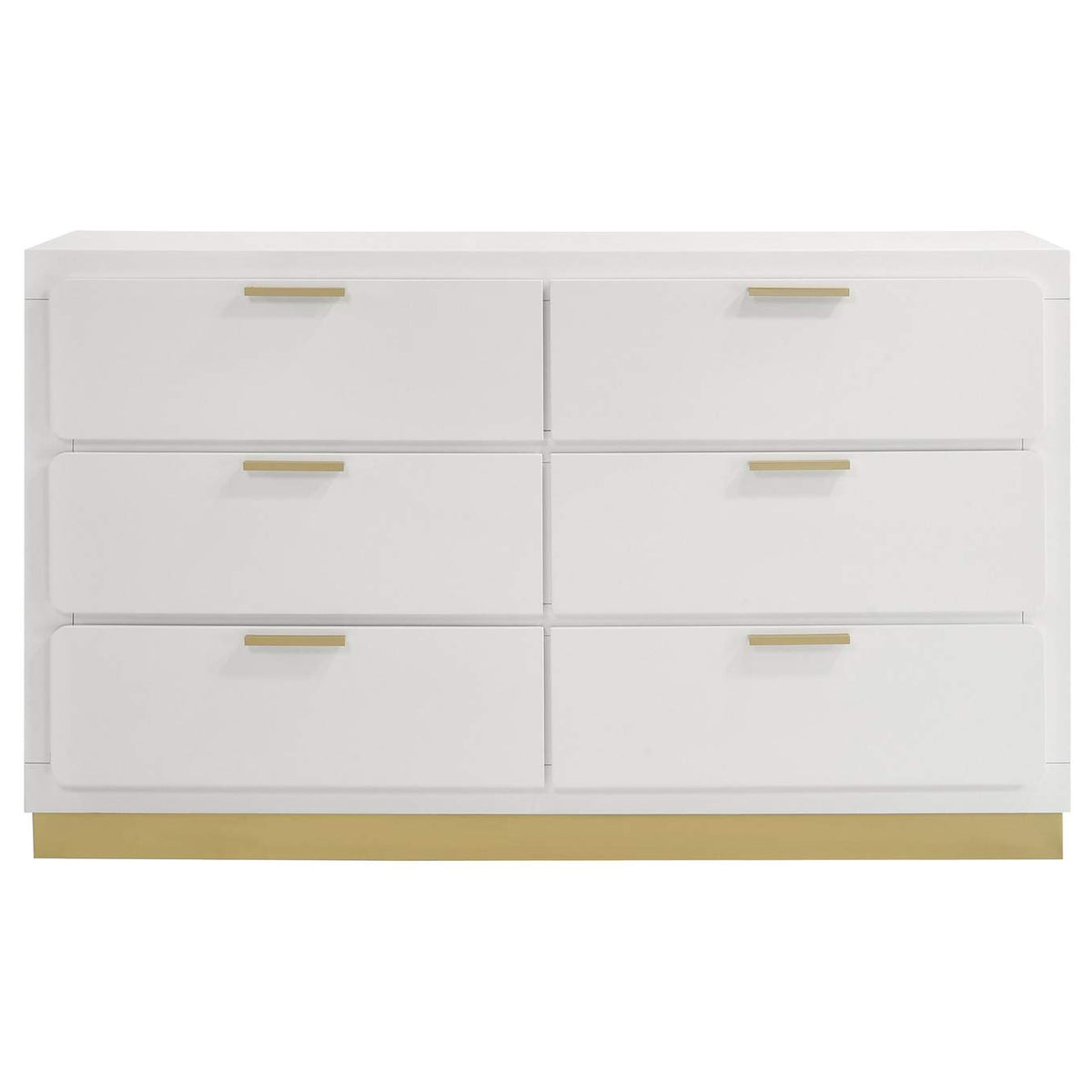224773 Caraway 6-drawer Dresser White
