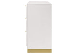 224773 Caraway 6-drawer Dresser White