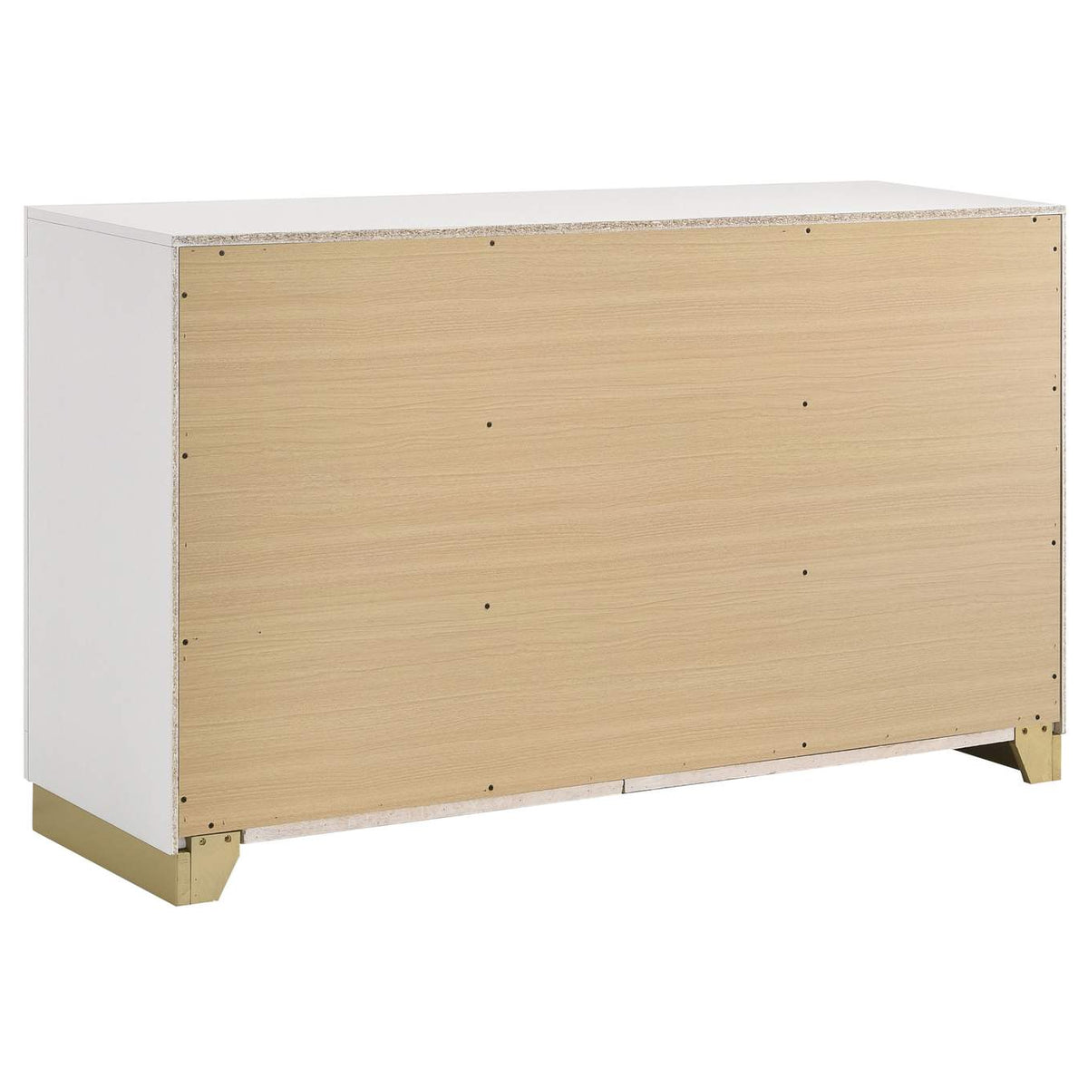 224773 Caraway 6-drawer Dresser White