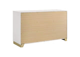 224773 Caraway 6-drawer Dresser White