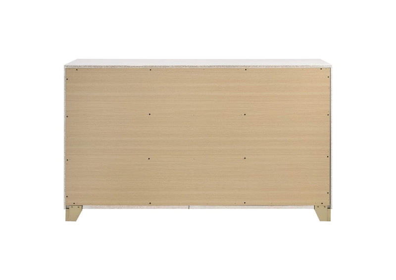 224773 Caraway 6-drawer Dresser White