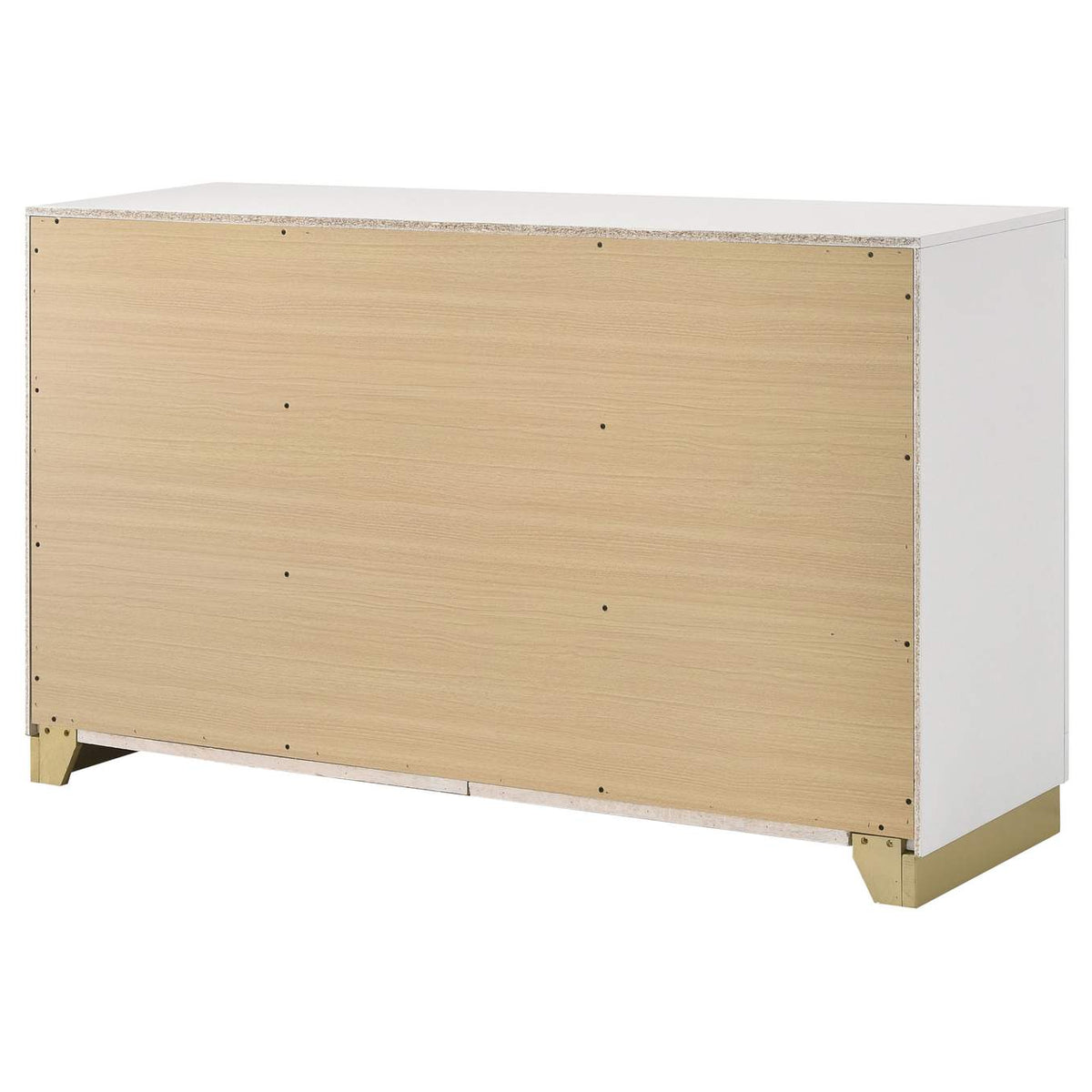 224773 Caraway 6-drawer Dresser White