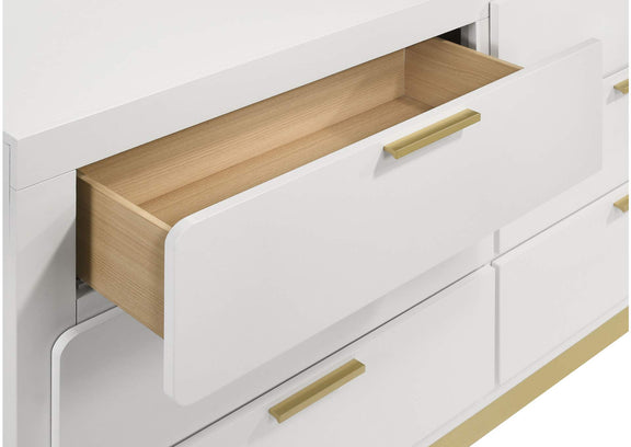 224773 Caraway 6-drawer Dresser White