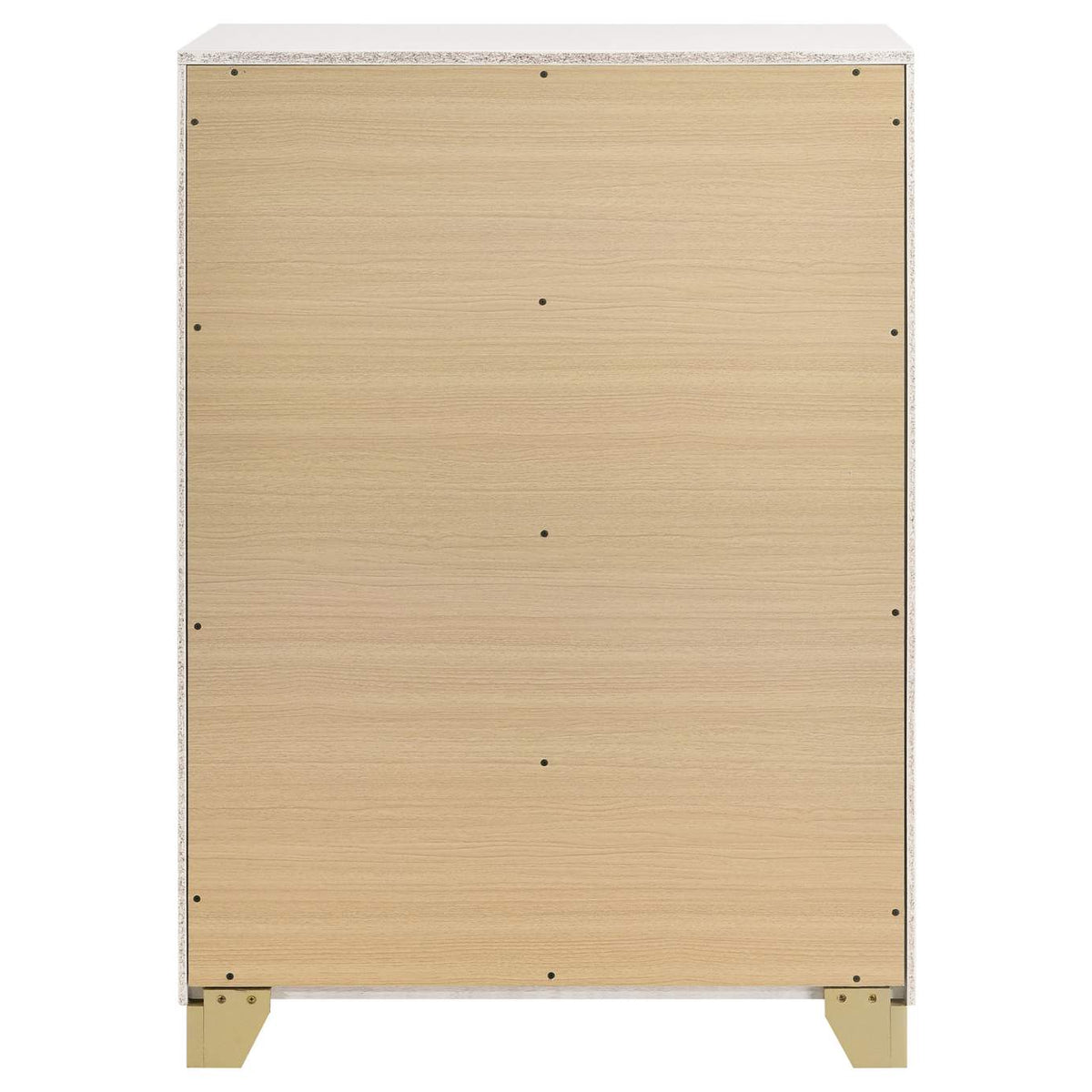 224775 Caraway 4-drawer Bedroom Chest White