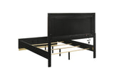 224781KE-S4 Caraway 4-piece Eastern King Bedroom Set Black
