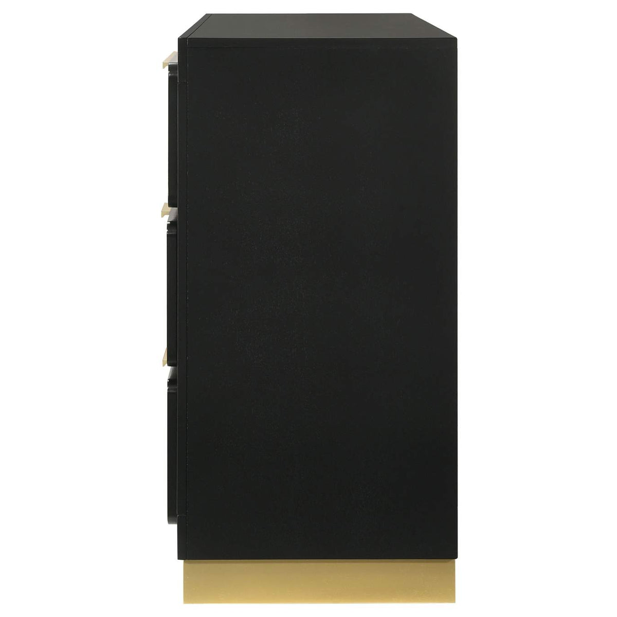 224783 Caraway 6-drawer Dresser Black