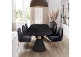 TOV-D47 Beatrix Grey Velvet Side Chair