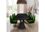 TOV-D46 Beatrix Green Velvet Side Chair