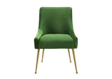 TOV-D46 Beatrix Green Velvet Side Chair
