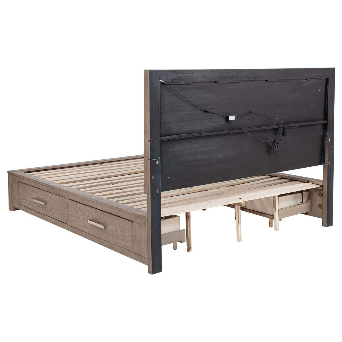 224850KE-S4 Kenora 4-piece Eastern King Bedroom Set Barley Brown