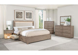 224850KE-S5 Kenora 5-piece Eastern King Bedroom Set Barley Brown