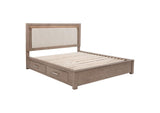 224850KW-S5 Kenora 5-piece California King Bedroom Set Barley Brown
