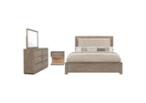 224850Q-S4 Kenora 4-piece Queen Bedroom Set Barley Brown
