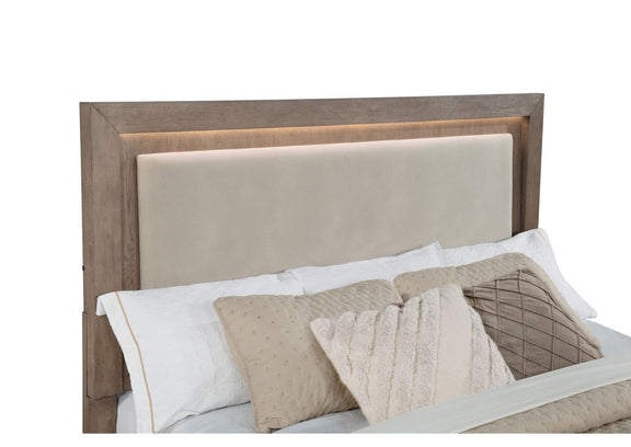 224850Q-S4 Kenora 4-piece Queen Bedroom Set Barley Brown