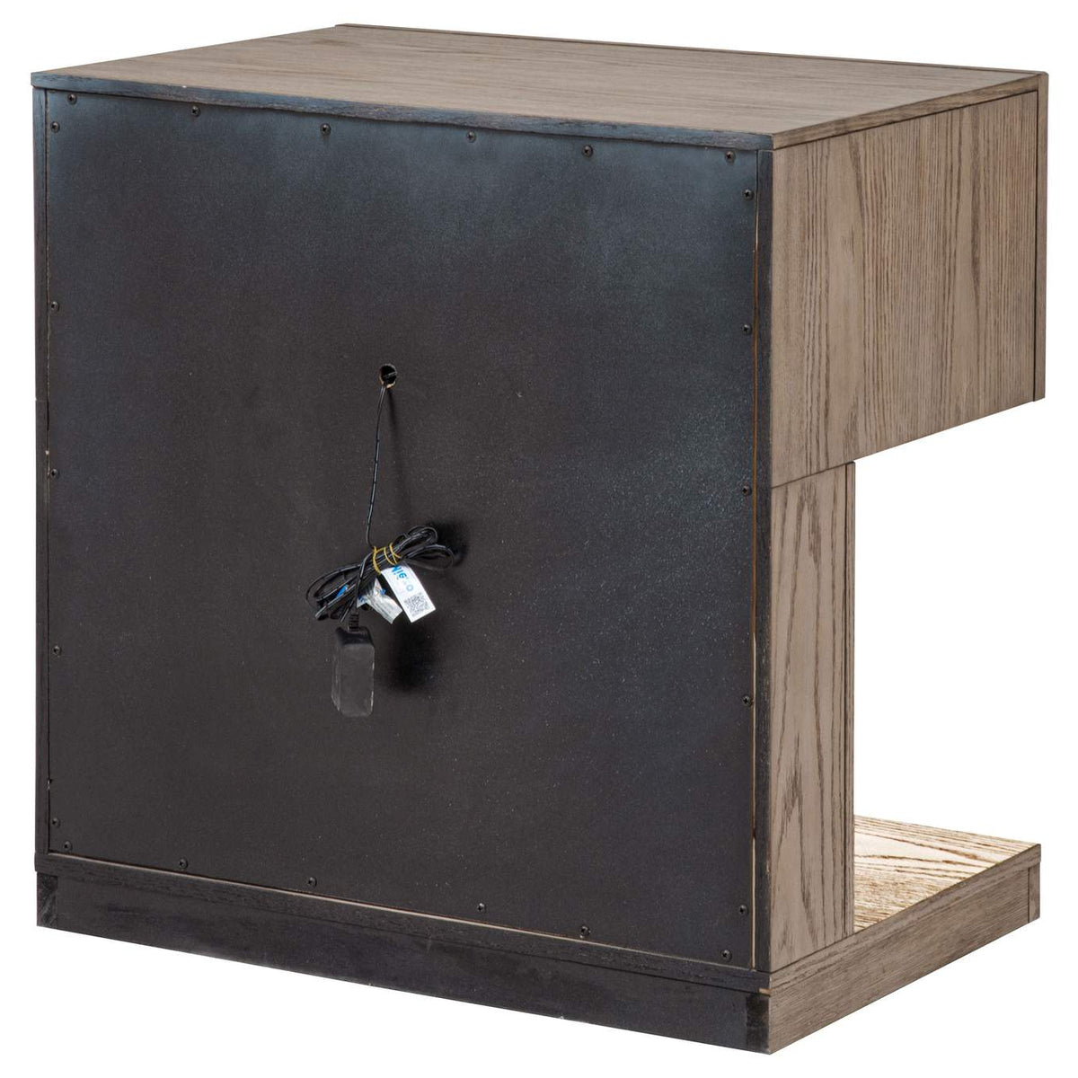 224852 Kenora 1-drawer Nightstand Bedside Table Barley Brown