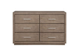 224853 Kenora 6-drawer Dresser Barley Brown