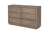 224853 Kenora 6-drawer Dresser Barley Brown
