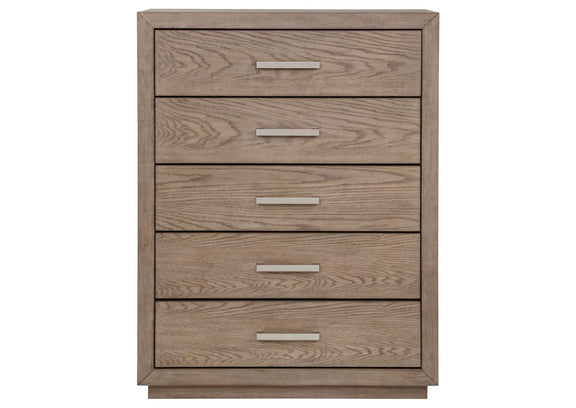 224855 Kenora 5-drawer Bedroom Chest Barley Brown