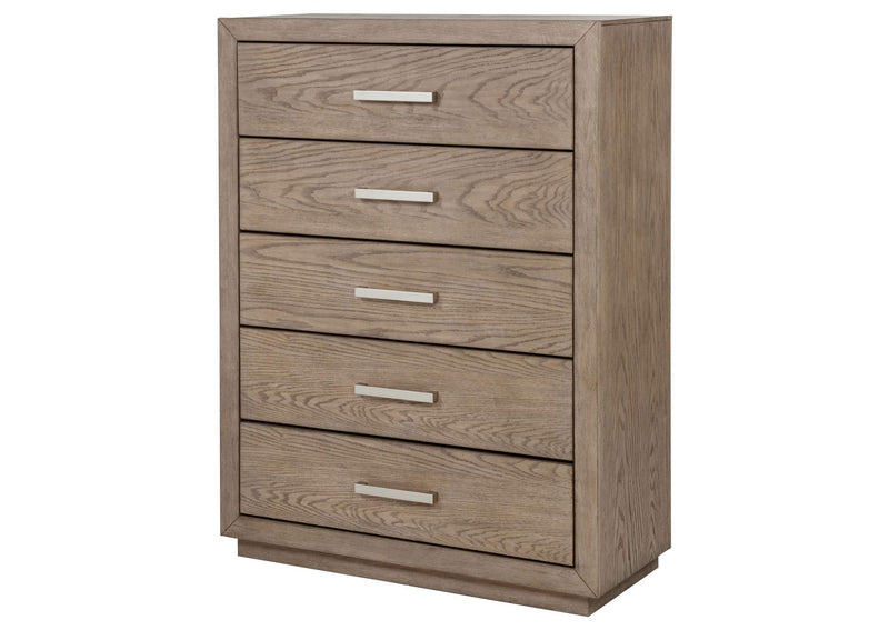 224855 Kenora 5-drawer Bedroom Chest Barley Brown