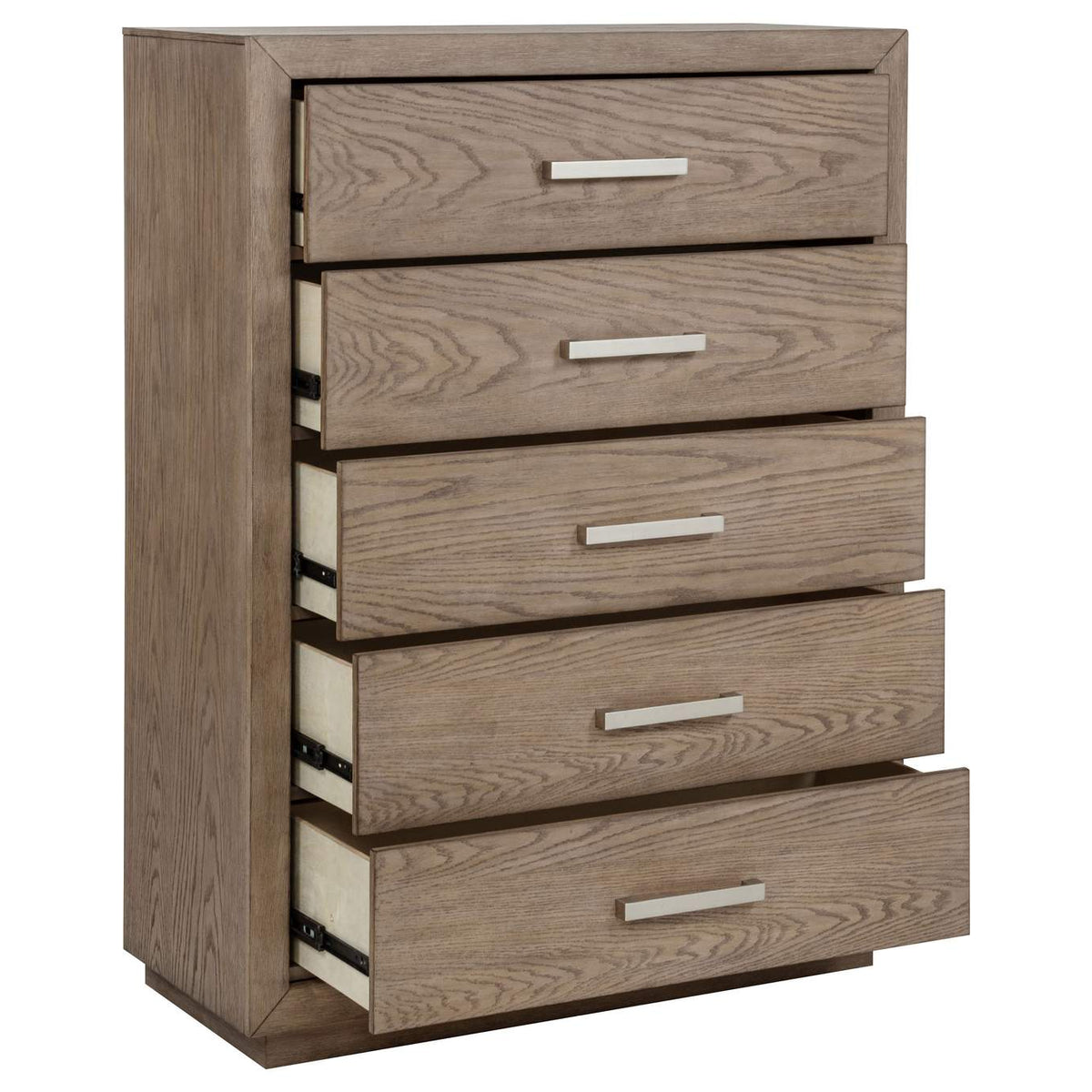 224855 Kenora 5-drawer Bedroom Chest Barley Brown