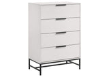 224861KE-S5 Sonora 5-piece Eastern King Bedroom Set White