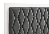 224861KE Sonora Eastern King Upholstered Panel Bed White