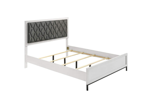 224861Q-S5 Sonora 5-piece Queen Bedroom Set White