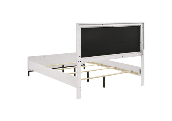 224861Q-S5 Sonora 5-piece Queen Bedroom Set White