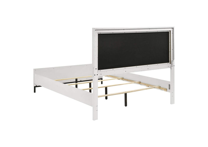 224861Q-S5 Sonora 5-piece Queen Bedroom Set White