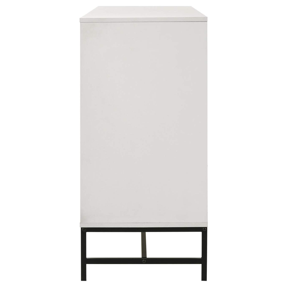 224863 Sonora 6-drawer Bedroom Dresser White