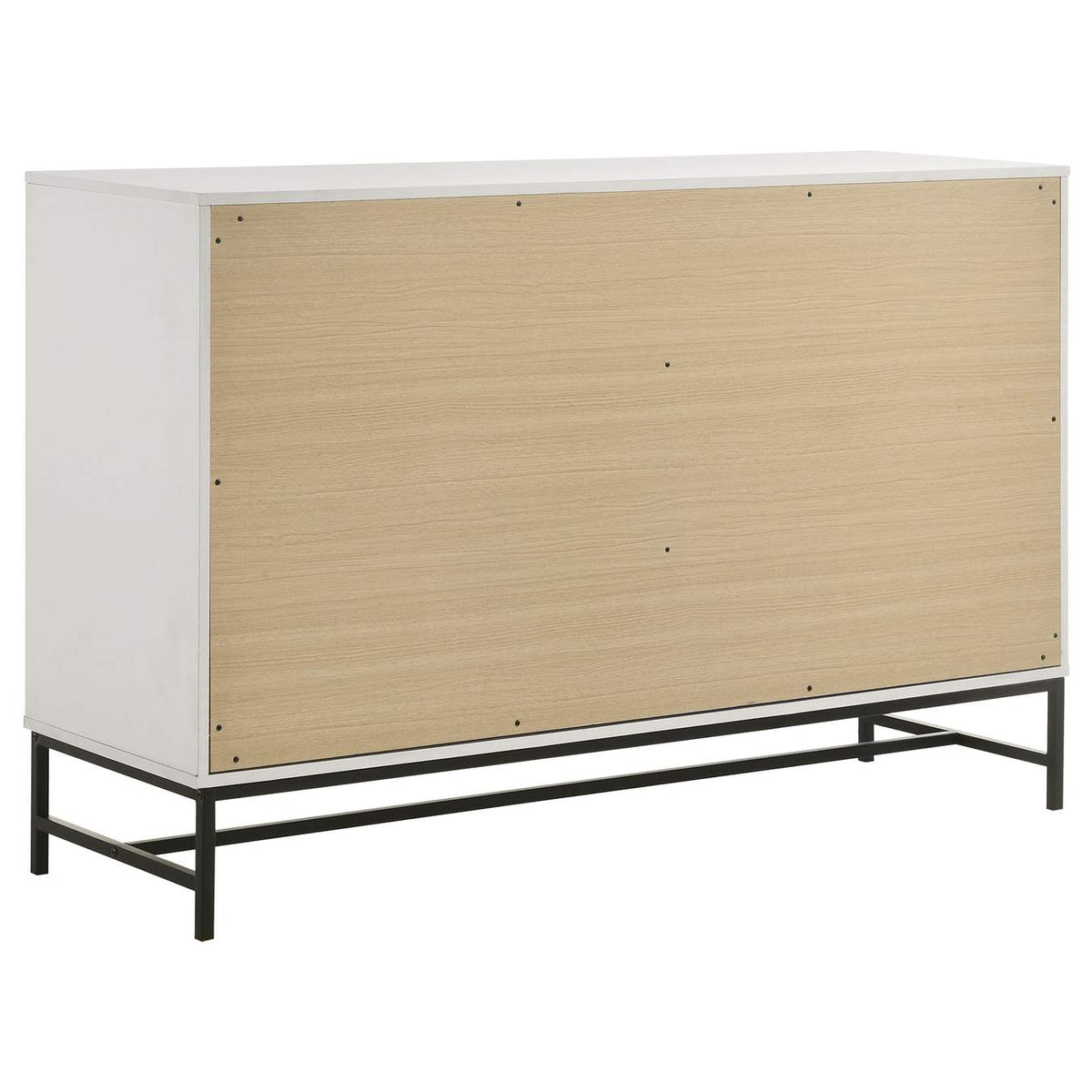 224863 Sonora 6-drawer Bedroom Dresser White
